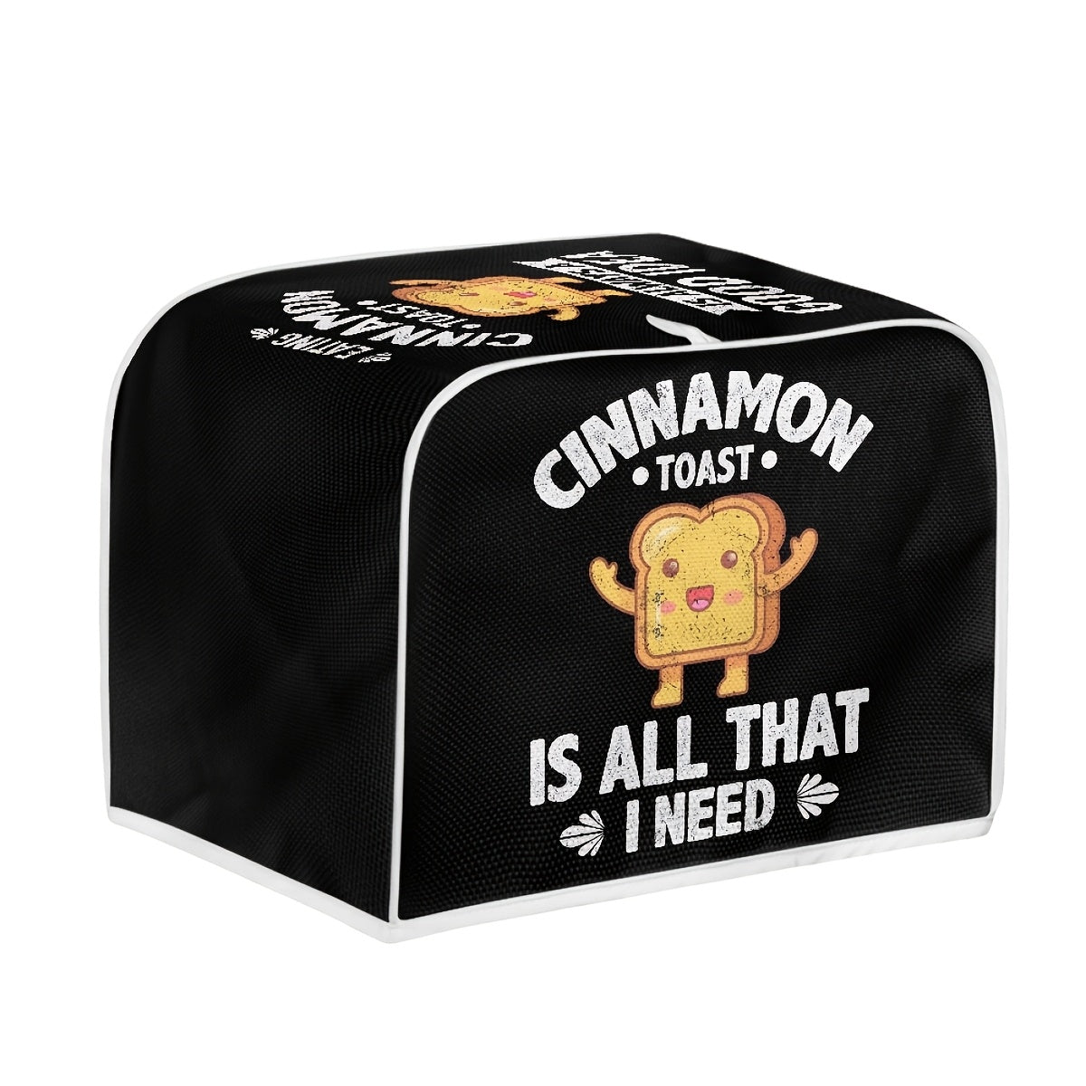 Small Kitchen Appliance Cover with Cinnamon Toast Design S for Toaster Dustproof Protector