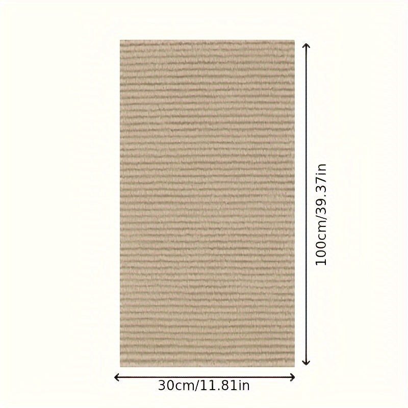 Self-Adhesive Wall-Mounted Cat Scratching Pad Durable Polyester Furniture Protector