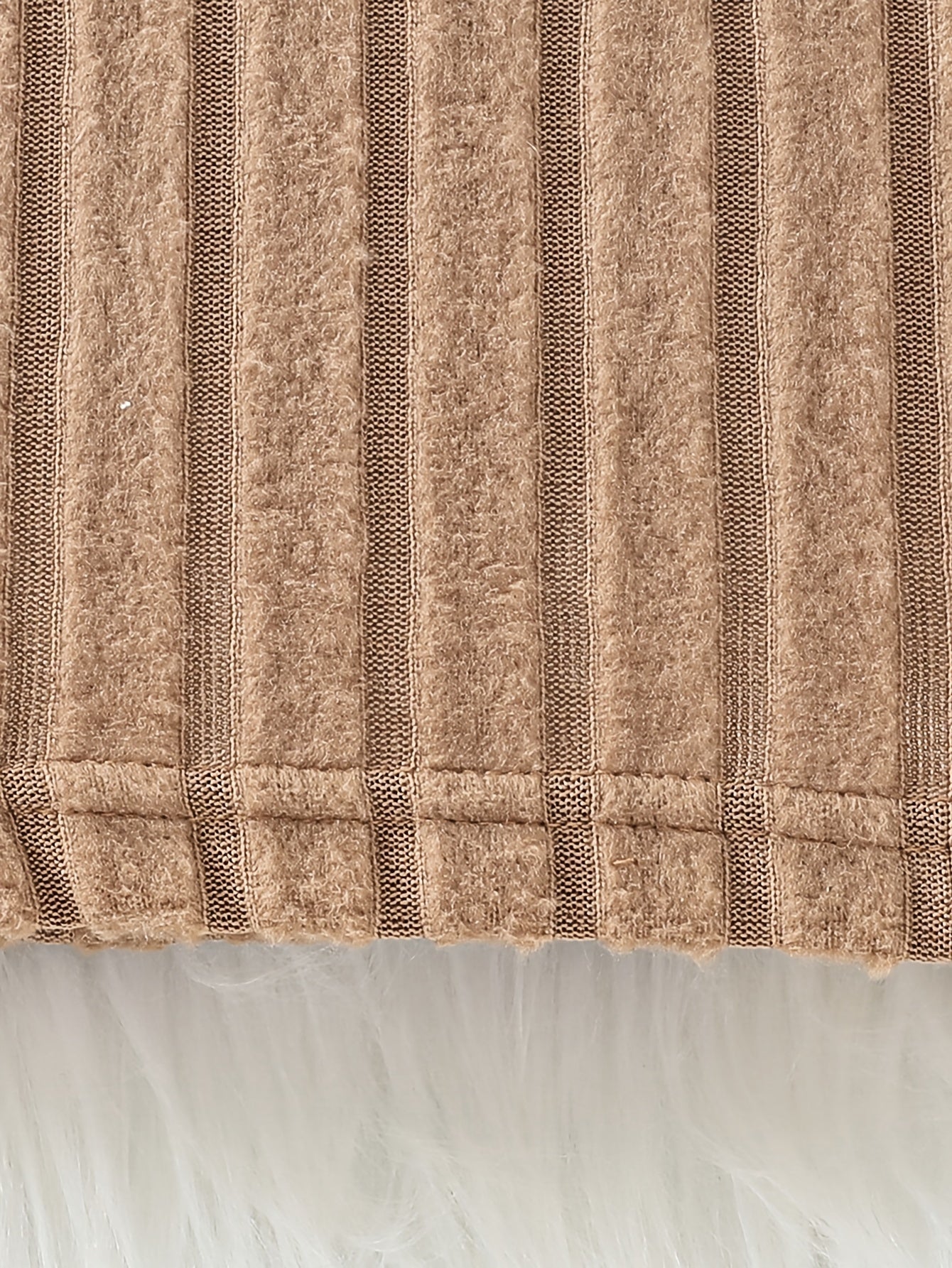 Girls Velvet Two Piece Set with Long Sleeve Top and Solid Dress