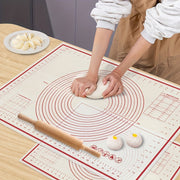 Multi-Purpose Baking Mat with Anti-Slip Surface, Measurement Markings, Various Sizes
