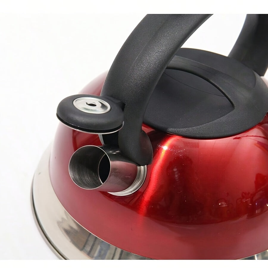 Stainless Steel Kettle 2.5L for Gas Electric Induction Ceramic Halogen Stovetops