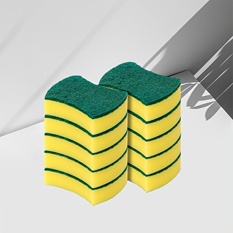 Ko‘p maqsadli tozalash gubkasi, 10/12/24 ta, chizilmas, mustahkam, singmas, yutuvchi