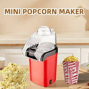 Uy uchun Mini Popkorn Mashinasi, to'liq avtomatik va elektr issiq havo bilan. Bolalar uchun juda yaxshi.