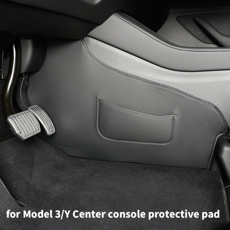 Markaziy konsol anti-zarba pad for Tesla Model 3/Y PU charm qoʻriqlovchi qopqogʻi
