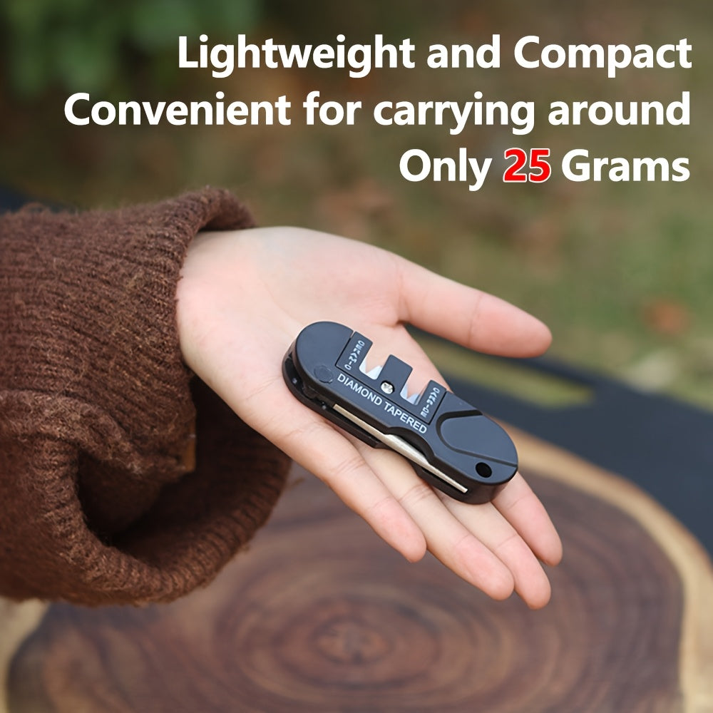 Kichik ko‘p funksiyali olmos qoplamali keramika pichog‘ini silliqlash uchun mustahkam, portativ dizayn, ko‘p qirrali, batareyasiz