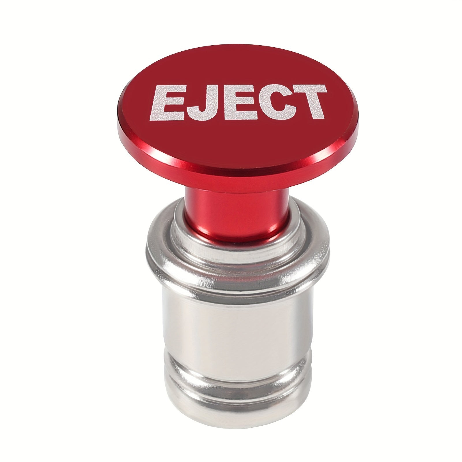 Car Interior Aluminum Dustproof Plug Button 12V Fire Missile Eject Panic Kit