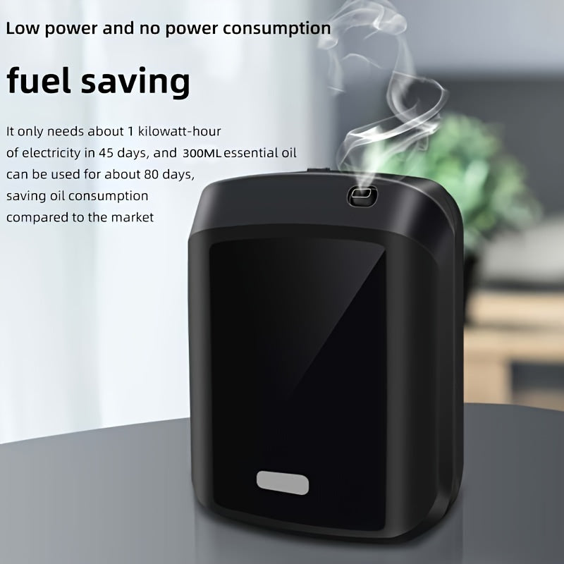 Automatic Fragrance Dispenser 300ml Black with Timer for Home Hotel Ktv