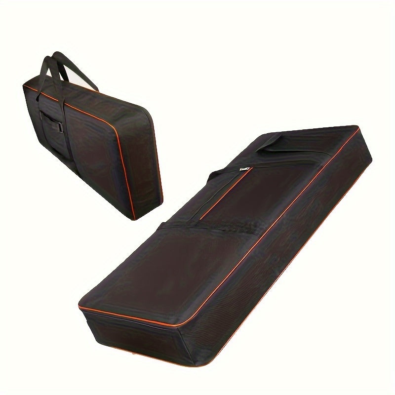 Electric Piano Gig Bag for 61/76/88 Keys Oxford Cloth Double Shoulder Straps