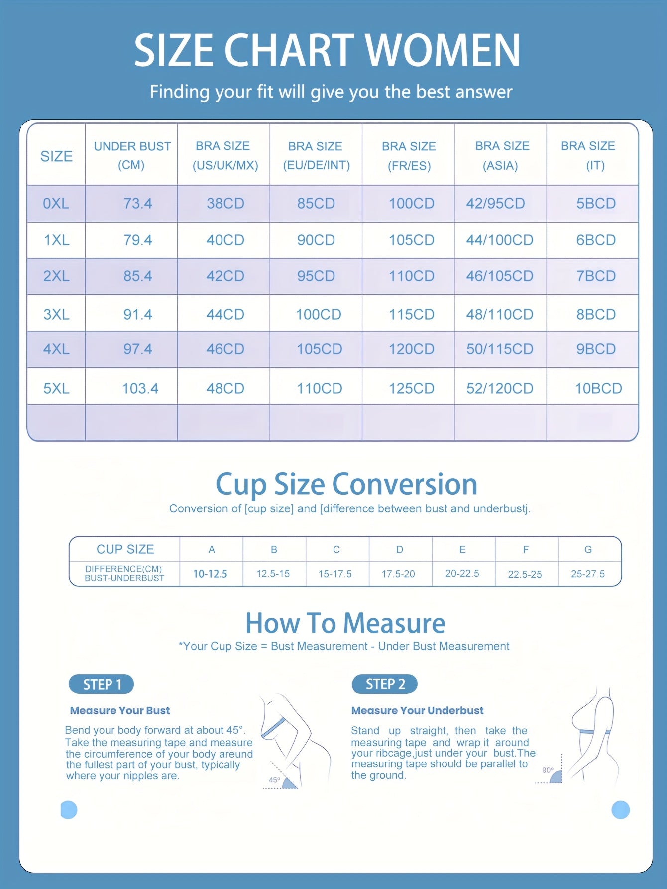 Plus Size Lace Bralette Wireless Floral Print Breathable Slimming Underwear