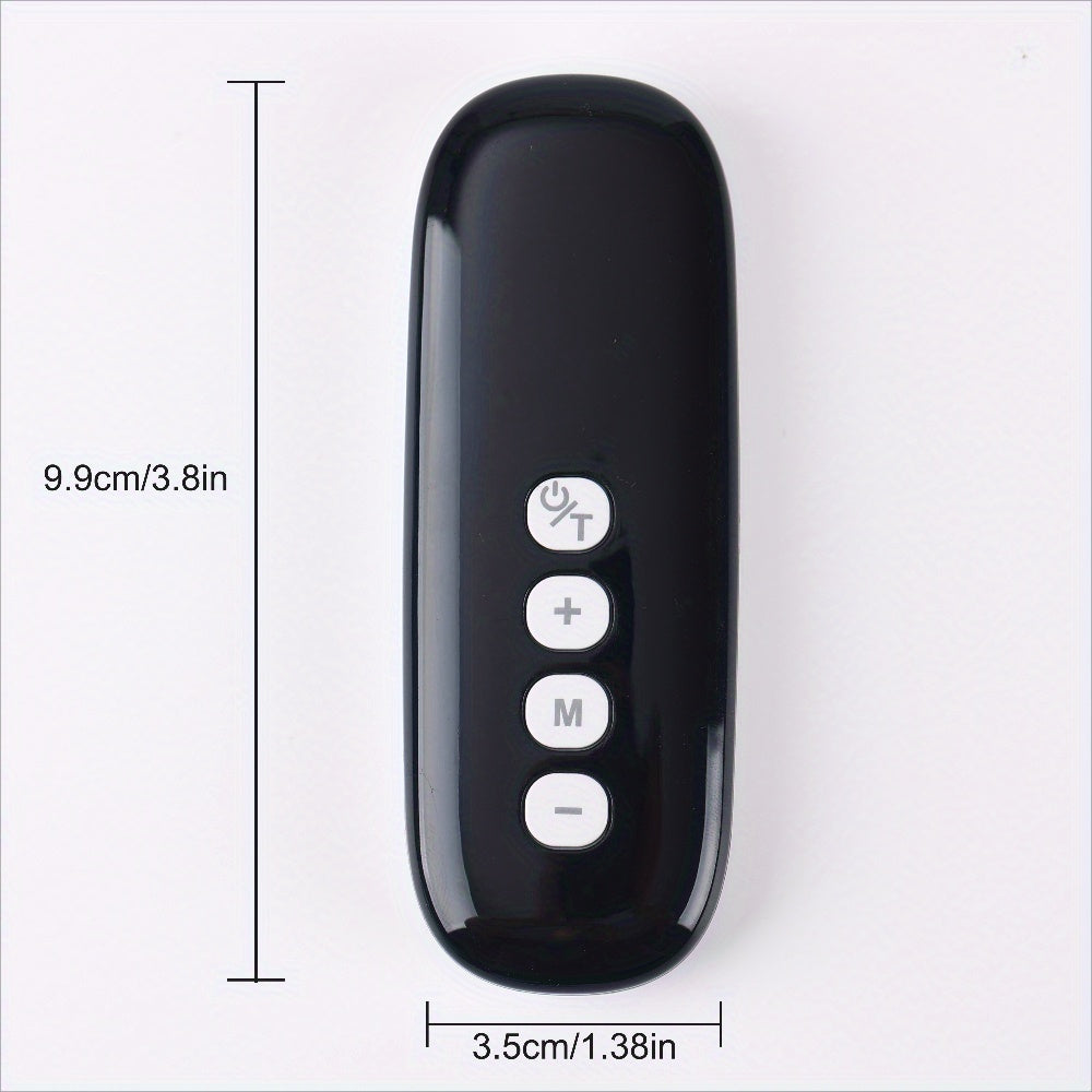 Rechargeable Massager with Suction Cups and Patches 10 Modes 39 Intensity Levels