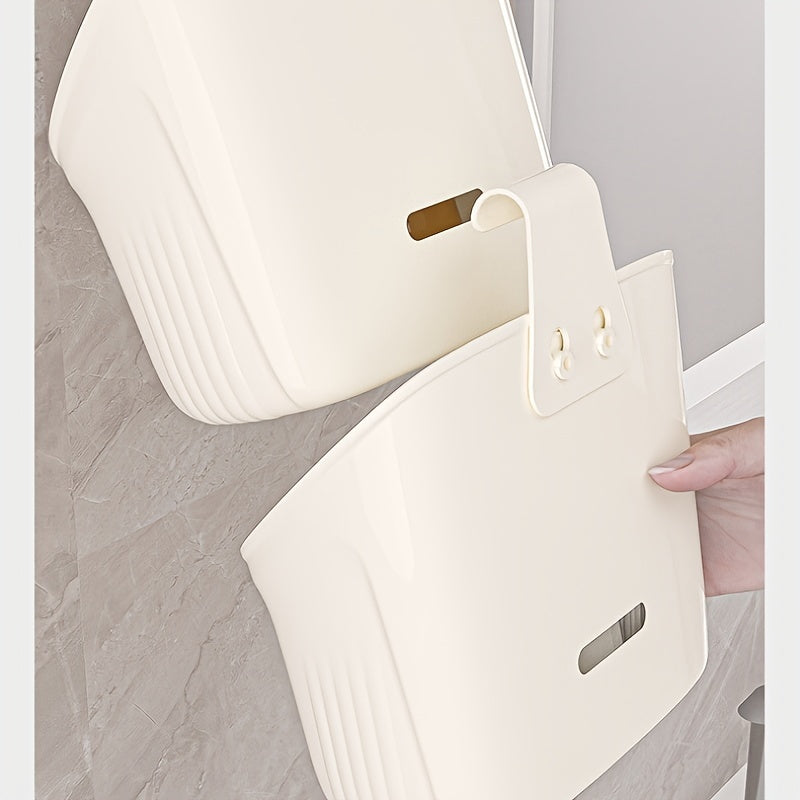 Multi-Purpose Plastic Storage Basket for Kitchen Bathroom and Home Use