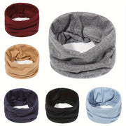 Knitted Scarves for Men and Women Warm Autumn Winter Pullover Neck Sleeves