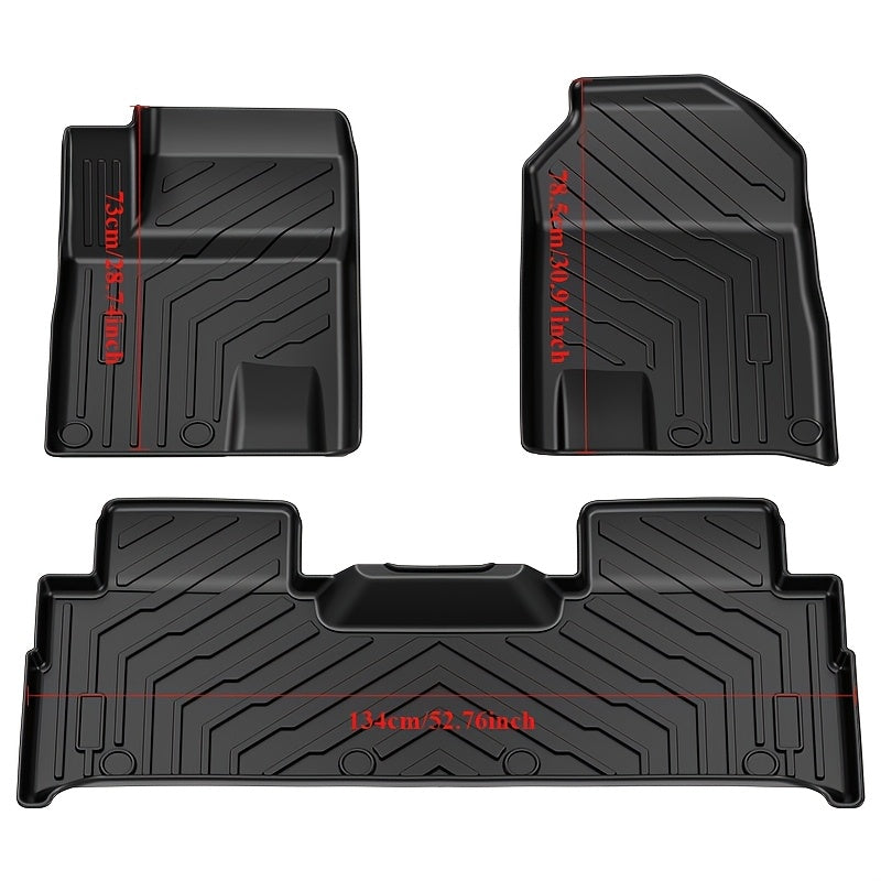 Car Floor Mats for T2 Traveler 2023 2024 2025 LHD All Weather Durable
