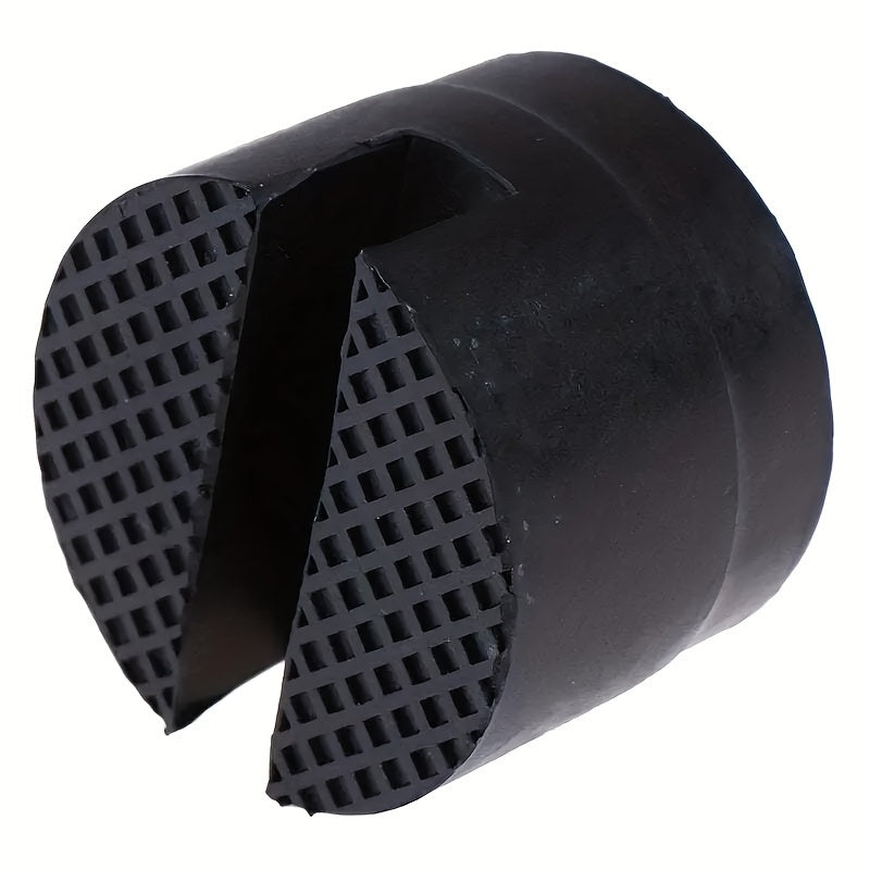 Universal Synthetic Rubber Car Jack Pad Frame Protector Slotted Lifting Disk