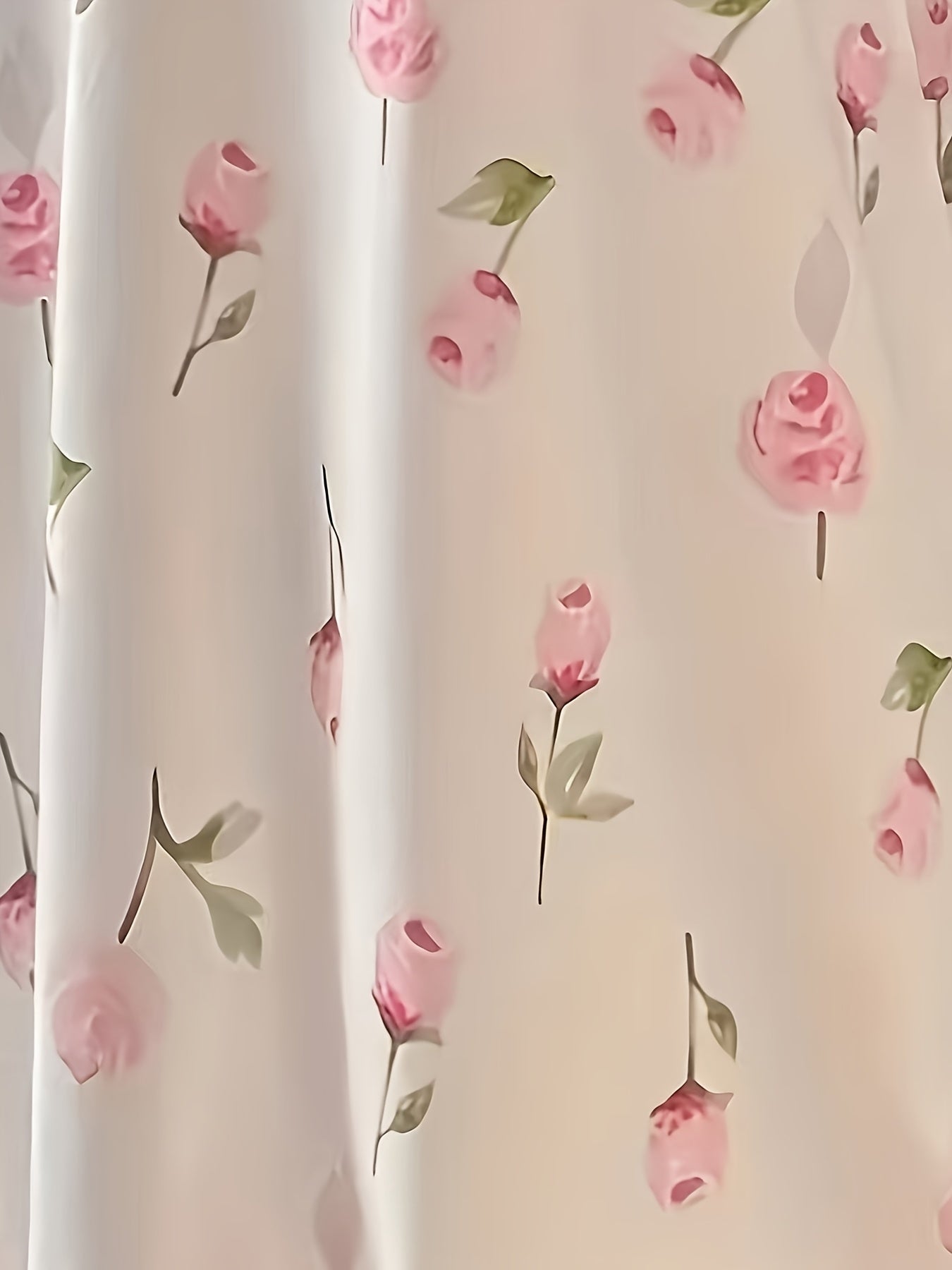 Plus Size Women's Floral Sleepwear Lightweight Nightgown Lounge Sleep Shirt