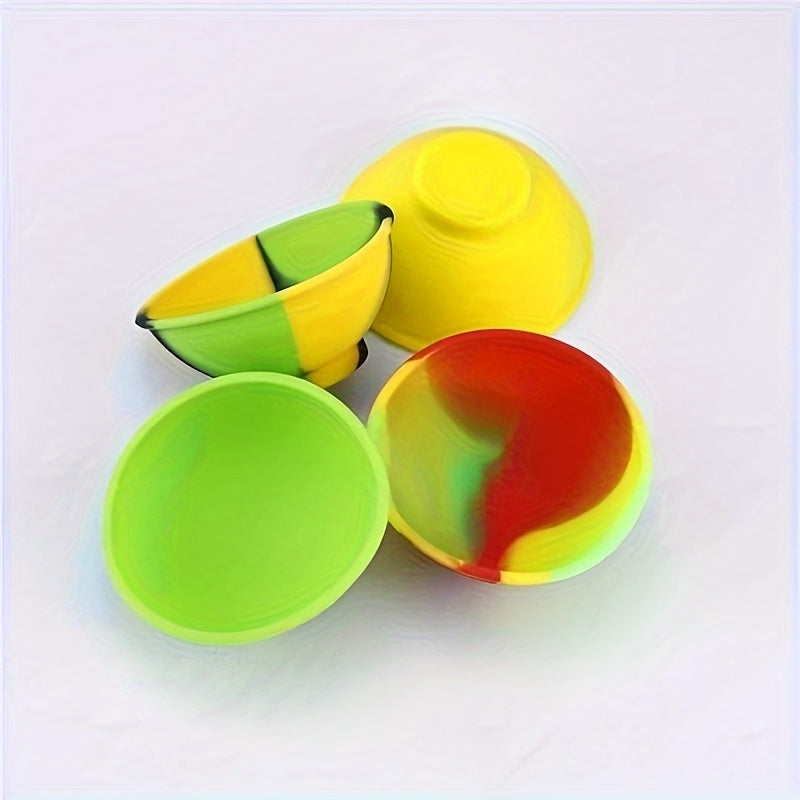 Silicone Pipe Bowl and Storage Box for Daily Cleaning Durable Colorful
