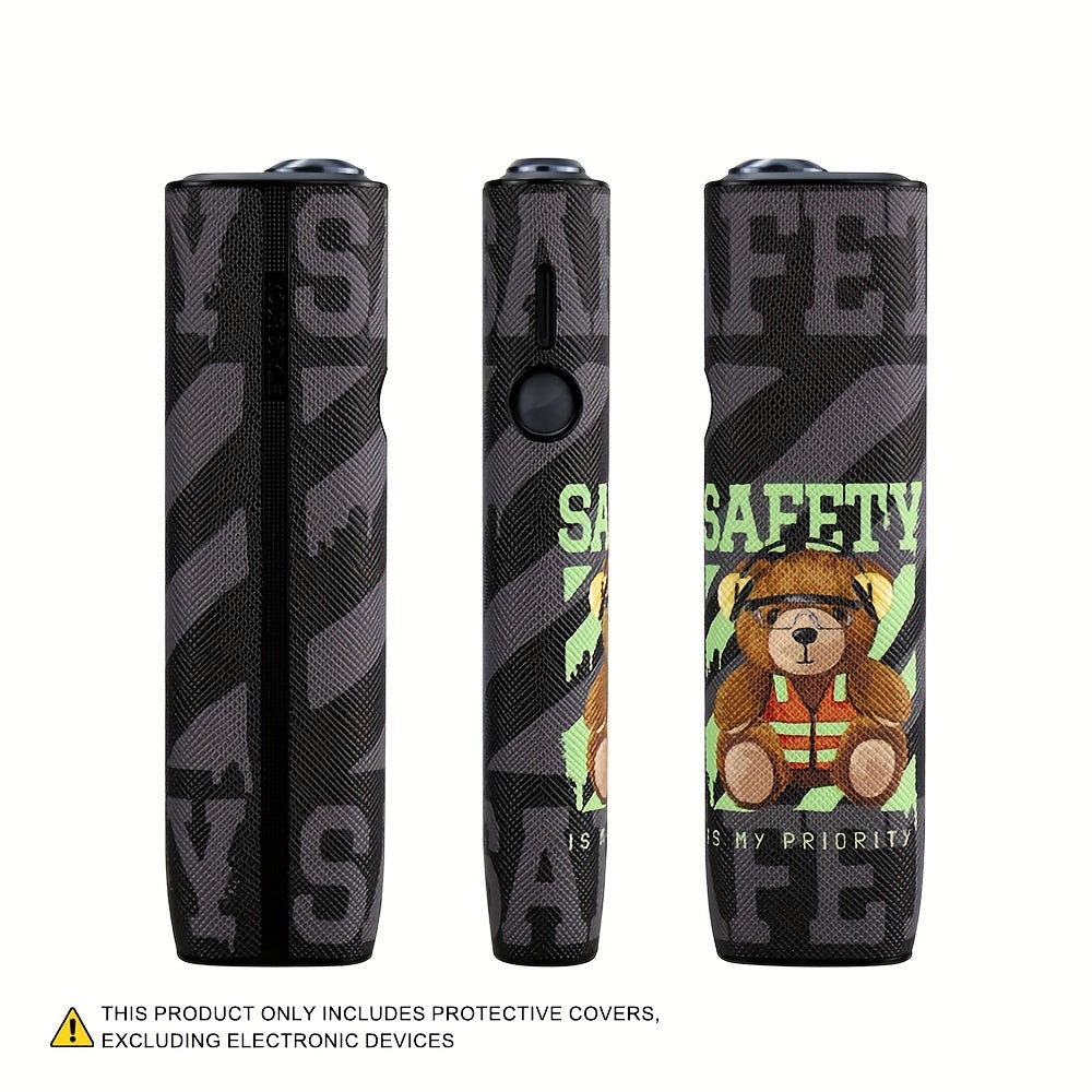 Protective IQOS ILUMA ONE Case Shock-Absorbent Plastic PU Leather Fall Protection