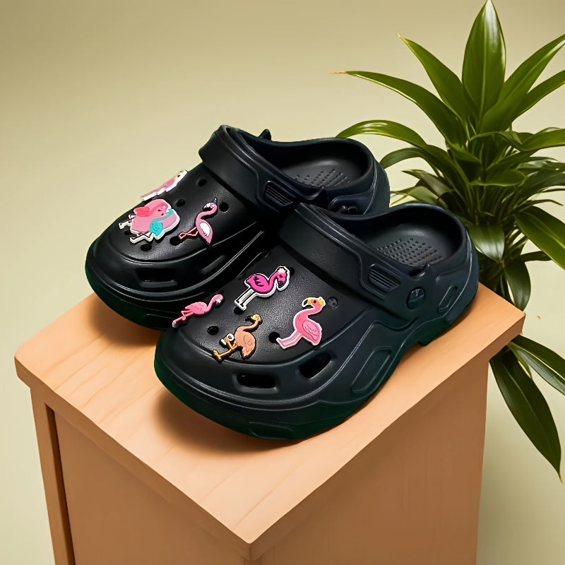 Women's Summer Fashion Hollow Shoes Sandals EVA Thick Sole Beach Footwear