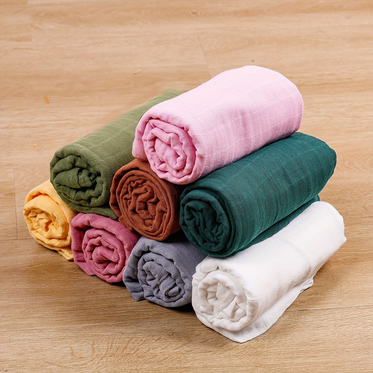 Yangi tug'ilganlar uchun ultra yumshoq, qulay va barcha mavsumlarga mos bolalar muslin bo'lagi