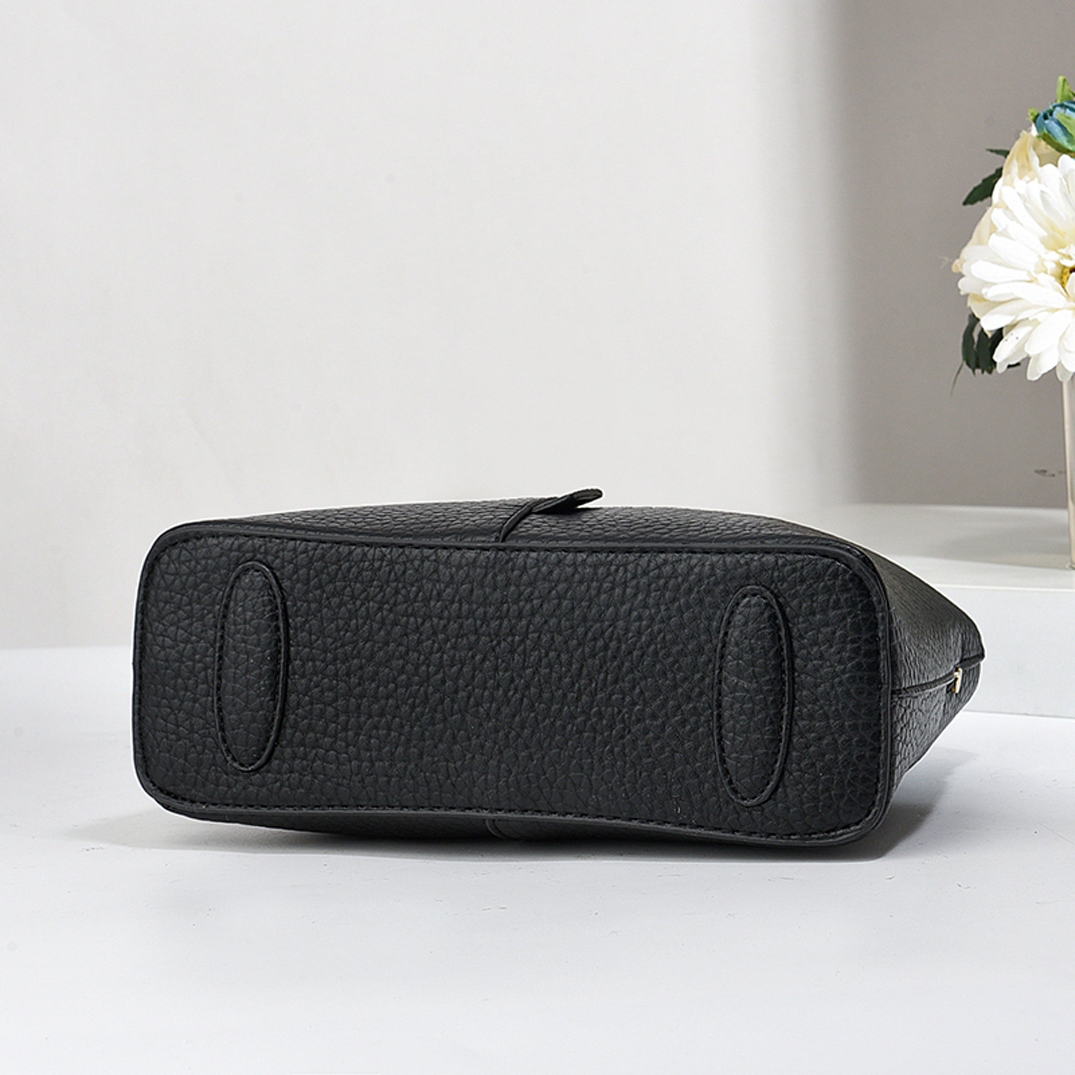 Винтажная сумка-ведро со шарфом, большая вместимость, сумка через плечо, регулируемый ремень, застежка на молнии, складная и без подкладки с окрашенными краями, подходит для бизнеса, свиданий и путешествий.