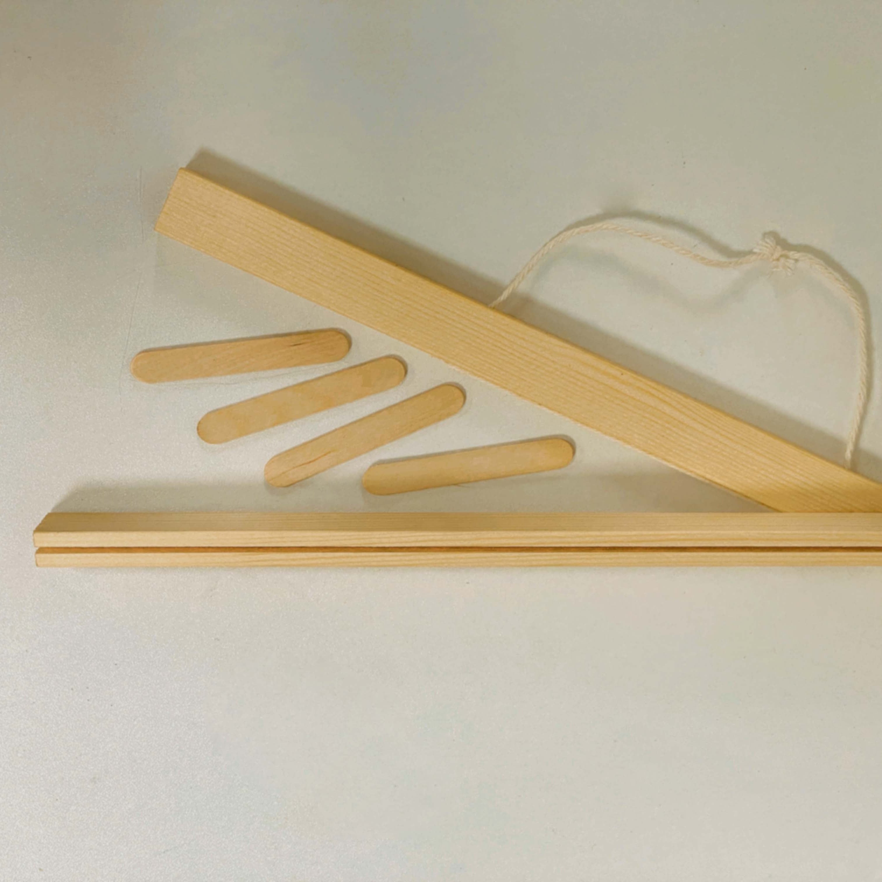 Pine Wood Poster Frame for Photos Maps Artwork Wall Hanging in Multiple Colors