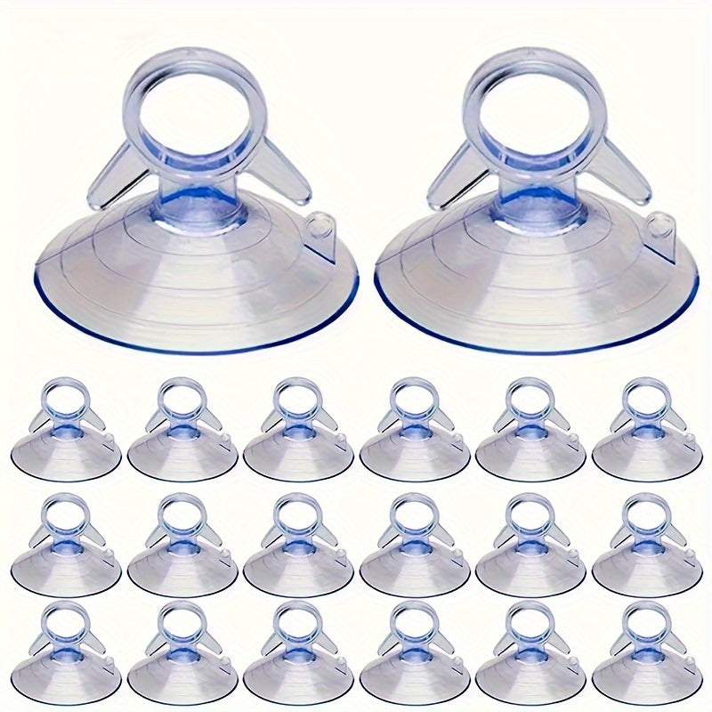 12/30 dona PVC Suction Cup Hooks avtomobil, shisha, oshxona, hammom uchun