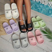Women's EVA Slides Non-Slip Casual Beach Slippers for Indoor Outdoor