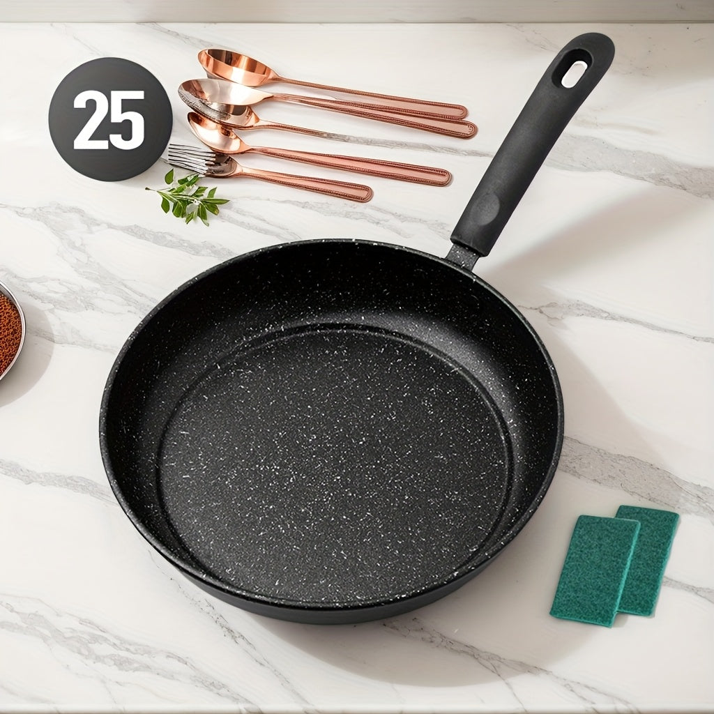 Чугунная сковорода с антипригарным покрытием, безопасна для посудомоечной машины, универсальный кухонный посуд для домашней кухни