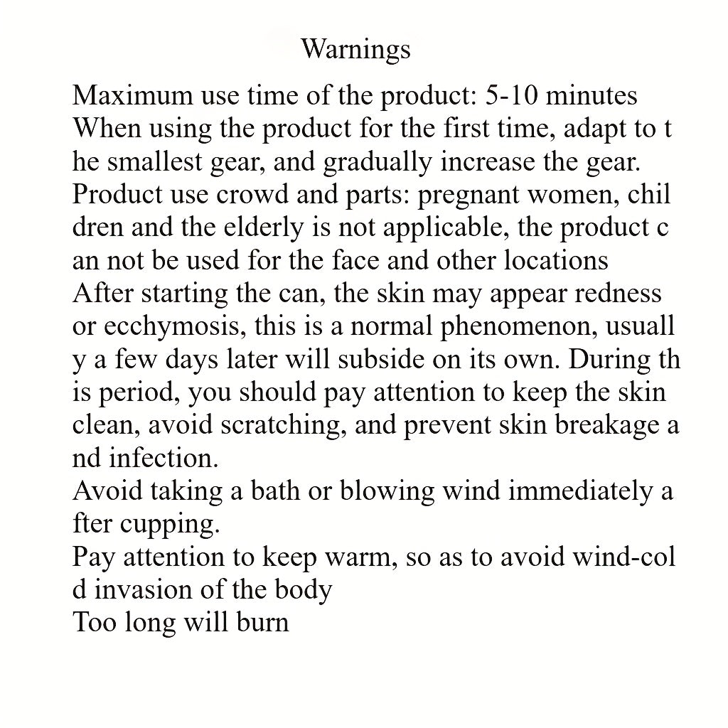 Portable Cupping Massage Device with Heat Compression and Adjustable Intensity Levels