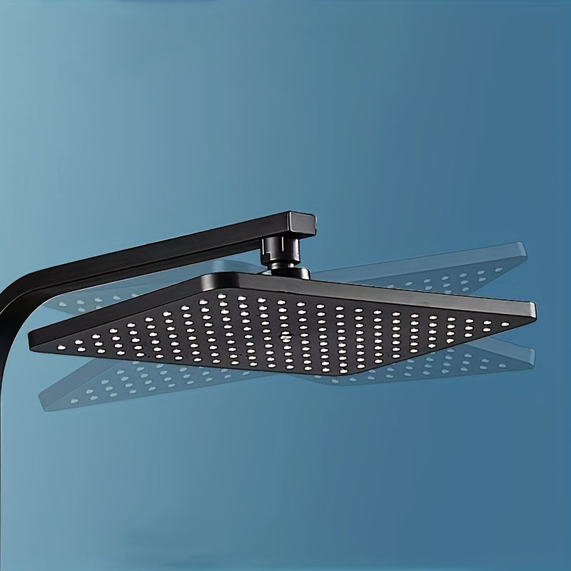 Cabezal de ducha de lluvia ajustable de alta presión con filtro