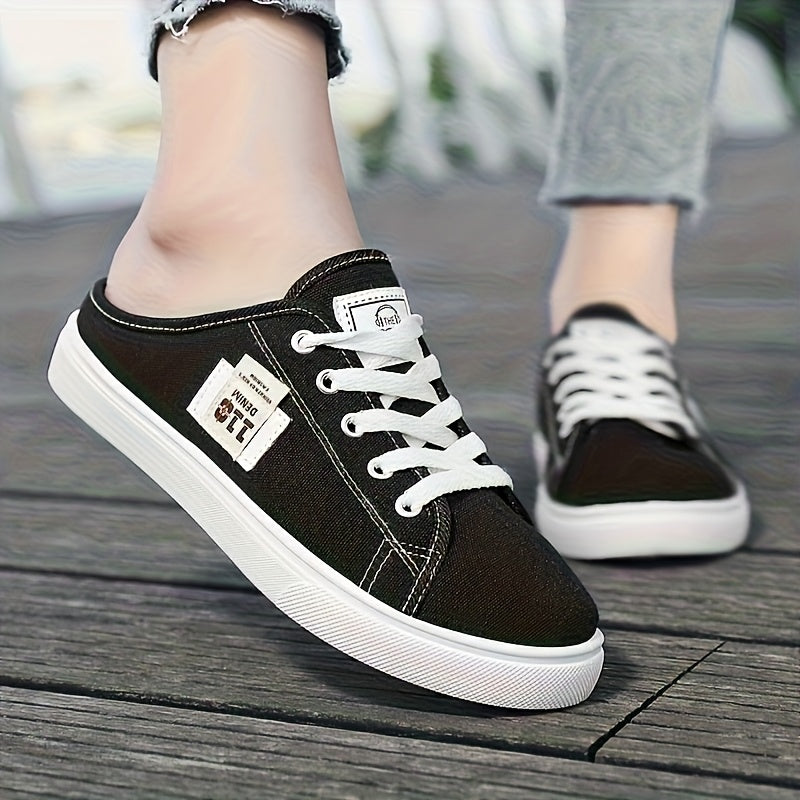 Women’s Lace-Up Flats Comfortable Lightweight Breathable Shoes