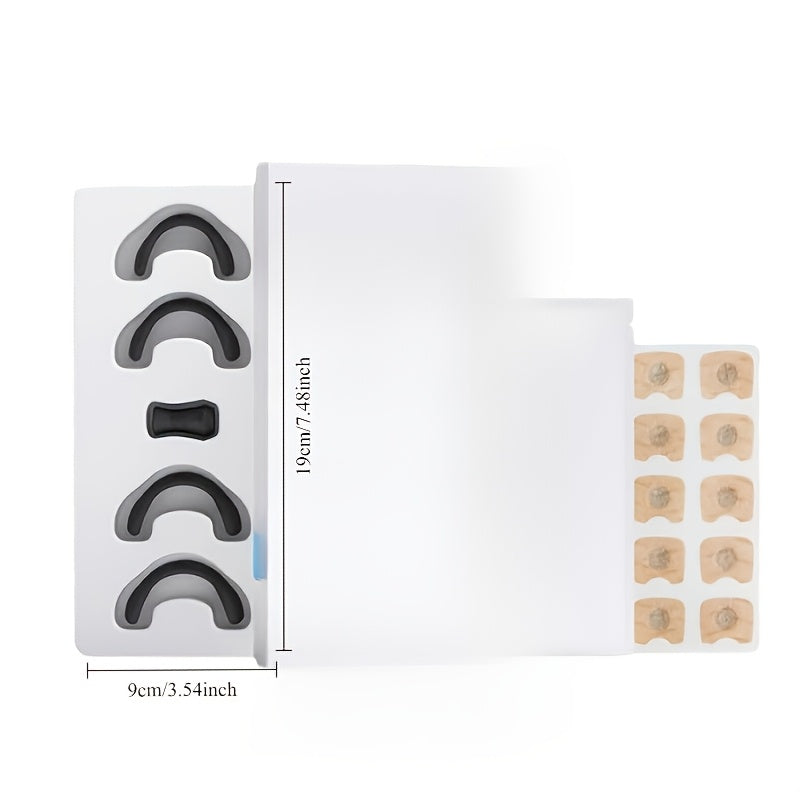 Nasal Breathing Expansion Kit with 4 Clips Magnetic Extractor and 30 Magnet Dilator for Men and Women