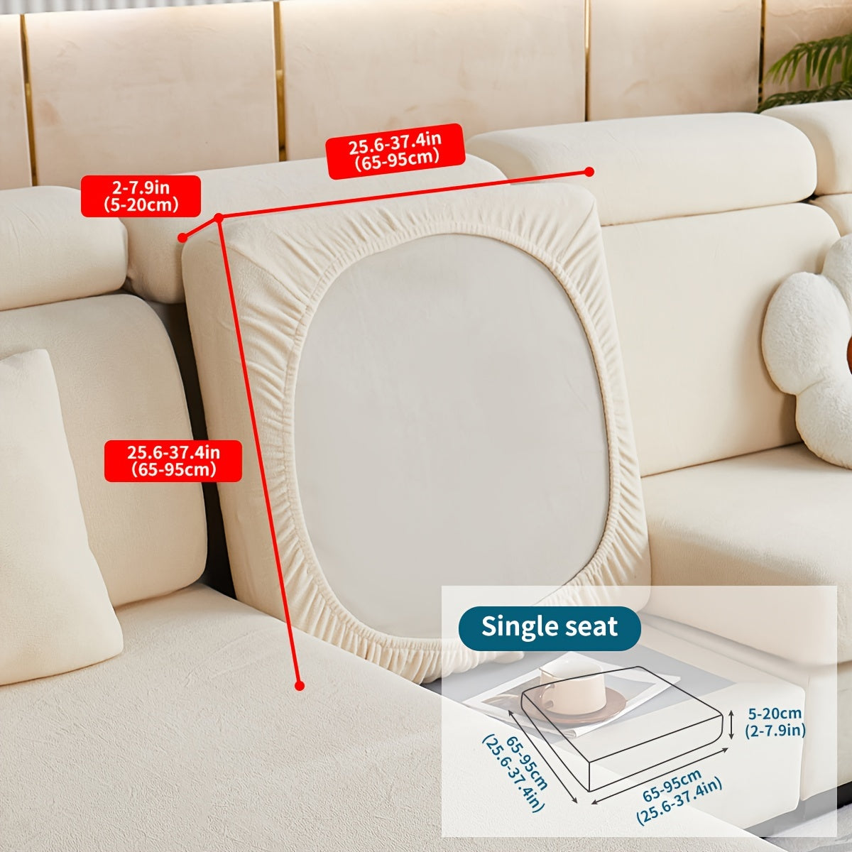 Нескользящая накидка на диван для всех сезонов, пылезащитный защитный чехол для мебели