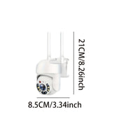 1080P WiFi Security Camera Wireless Home Surveillance Full-Color Night Vision Two-Way Audio Motion Detection