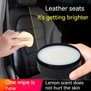 Universal Leather Seat Polish for Car Interior Restoration Cream