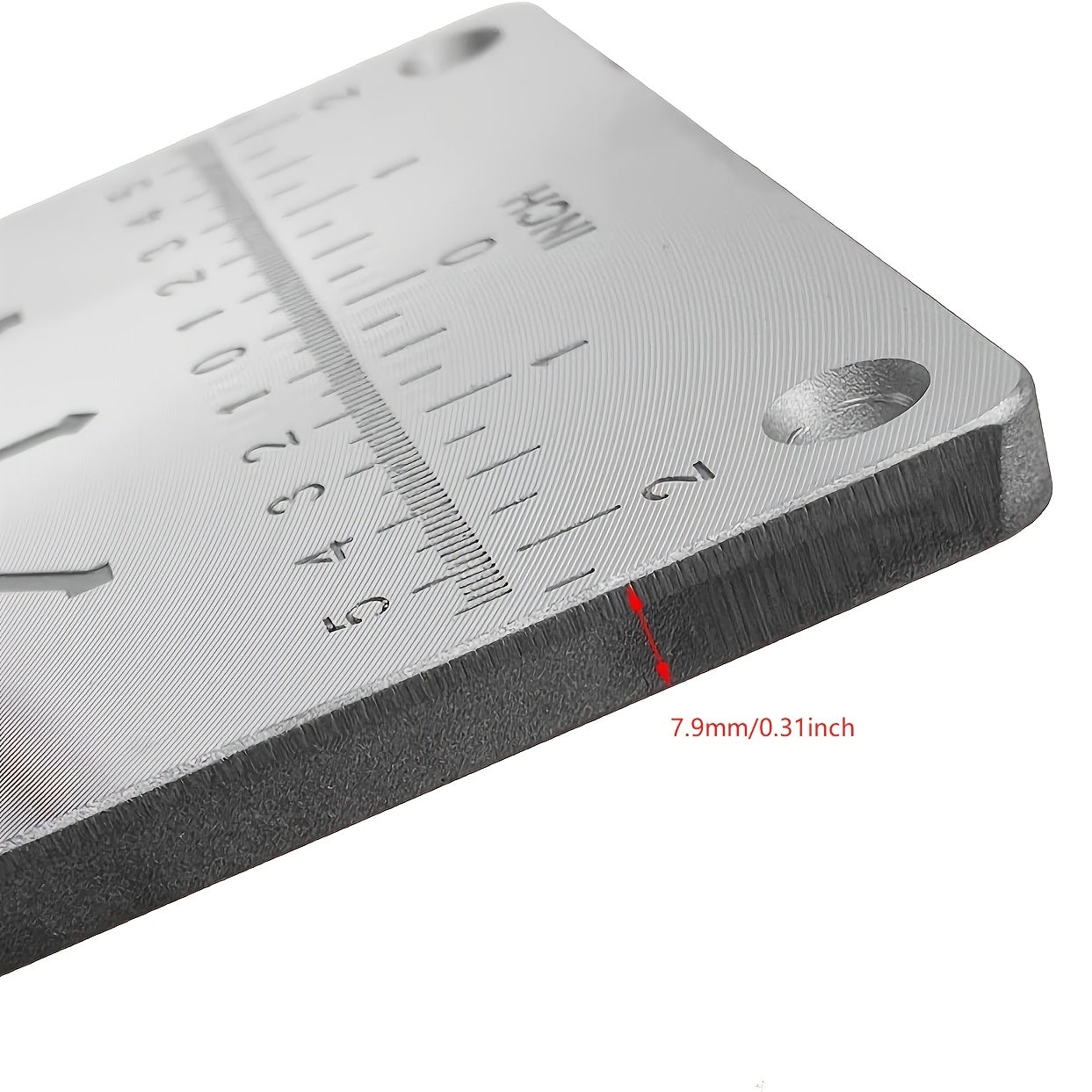 Aluminum Router Table Insert Plate for Woodworking Benches with 4 Rings