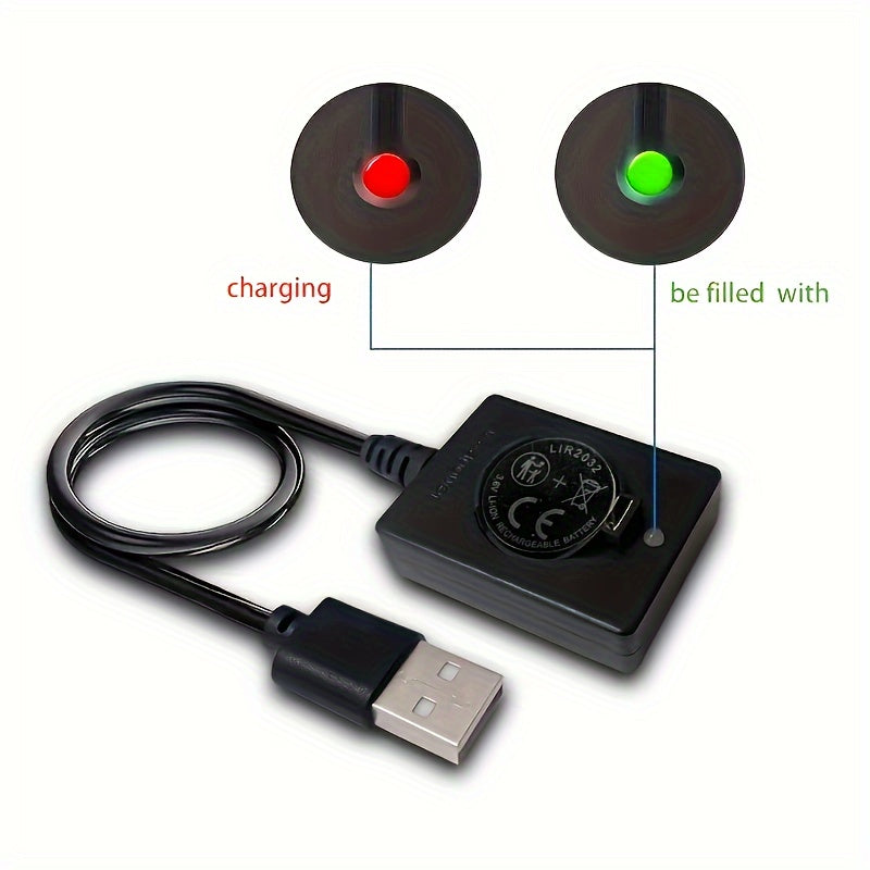 Rechargeable Button Battery for CR2032 LIR2032 LIR2025 LIR2016 Compatible with Charger Options