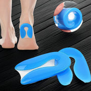 Unisex Silikon Orqa Taqilqichlar Qattiqlikka Qarshi, Chayqalishga Qarshi, Komfortli, Moviy Jel
