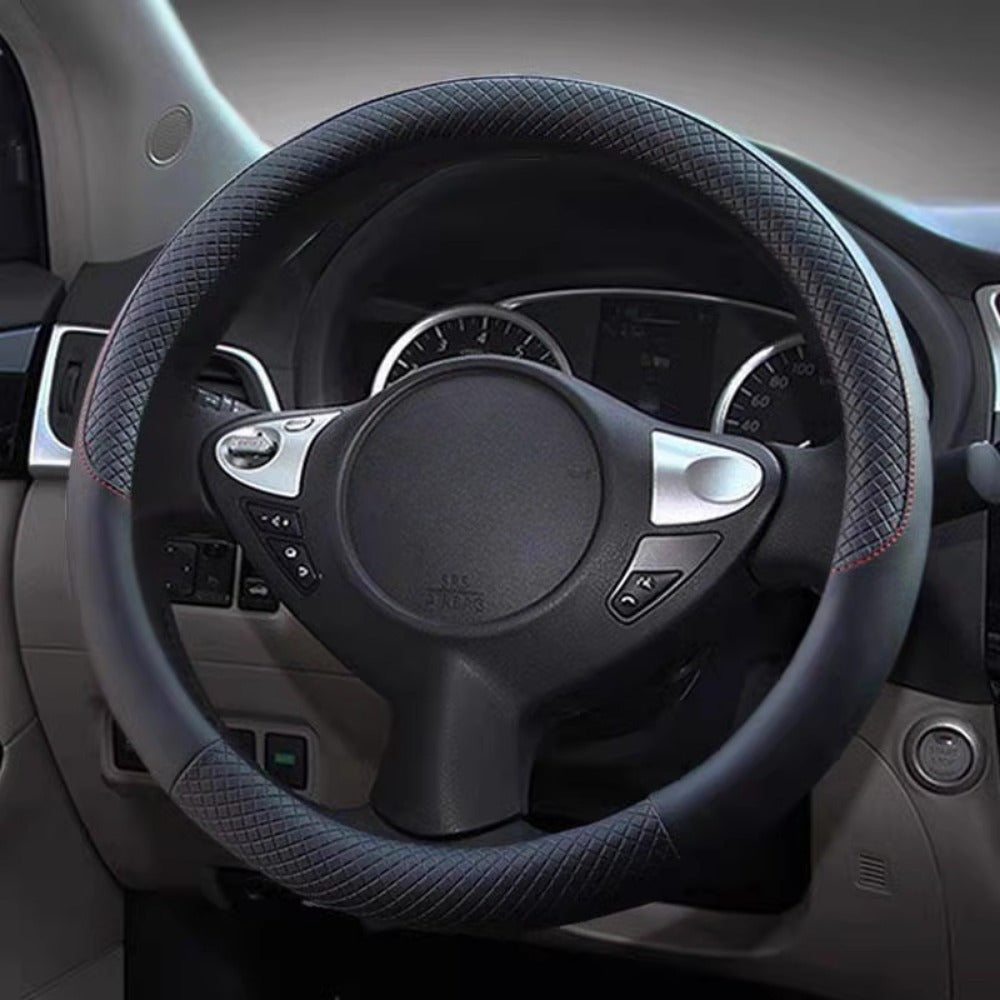 Kattalarlar uchun avtomobil boshqaruv g'ildiragi qopqog'i, sirpanishga qarshi, nafas oladigan, ichki bezak