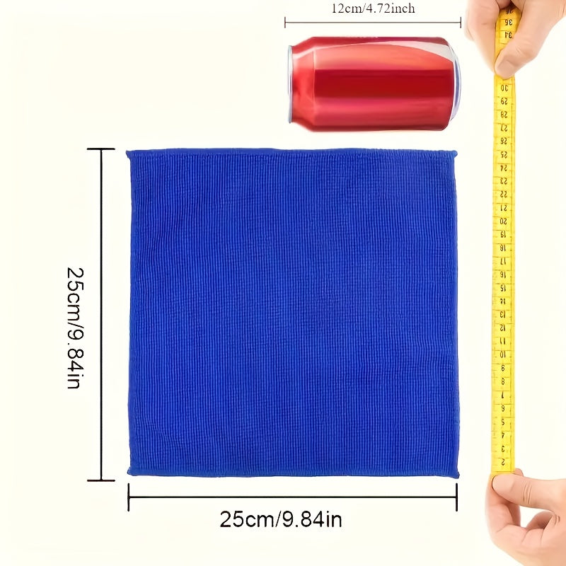 Microfiber Car Cleaning Towels Set for Automobile Motorcycle Glass and Household