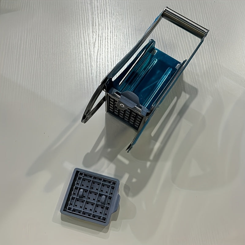 Stainless Steel French Fry Cutter Commercial Potato Slicer with Suction Feet