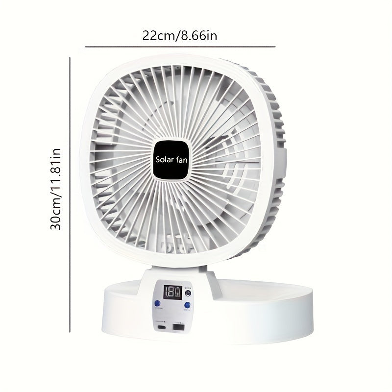 USB Desk Fan Portable Compact Fan for Travel and Office Use