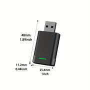 Wireless Carplay and Android Auto Adapter for OEM Systems 2-in-1 USB Dongle