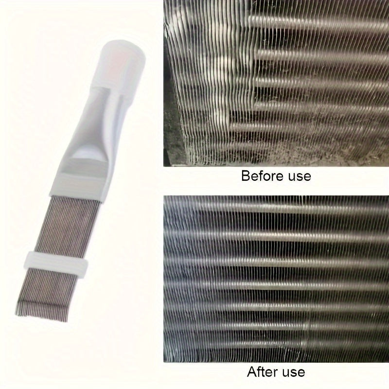Stainless Steel Blade Cleaning Comb for Air Conditioners, Durable, Easy to Use