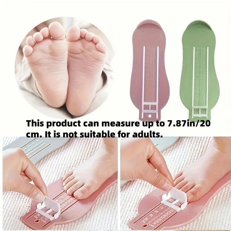 Unisex Plastic Foot Measuring Ruler for Shoes and Boots