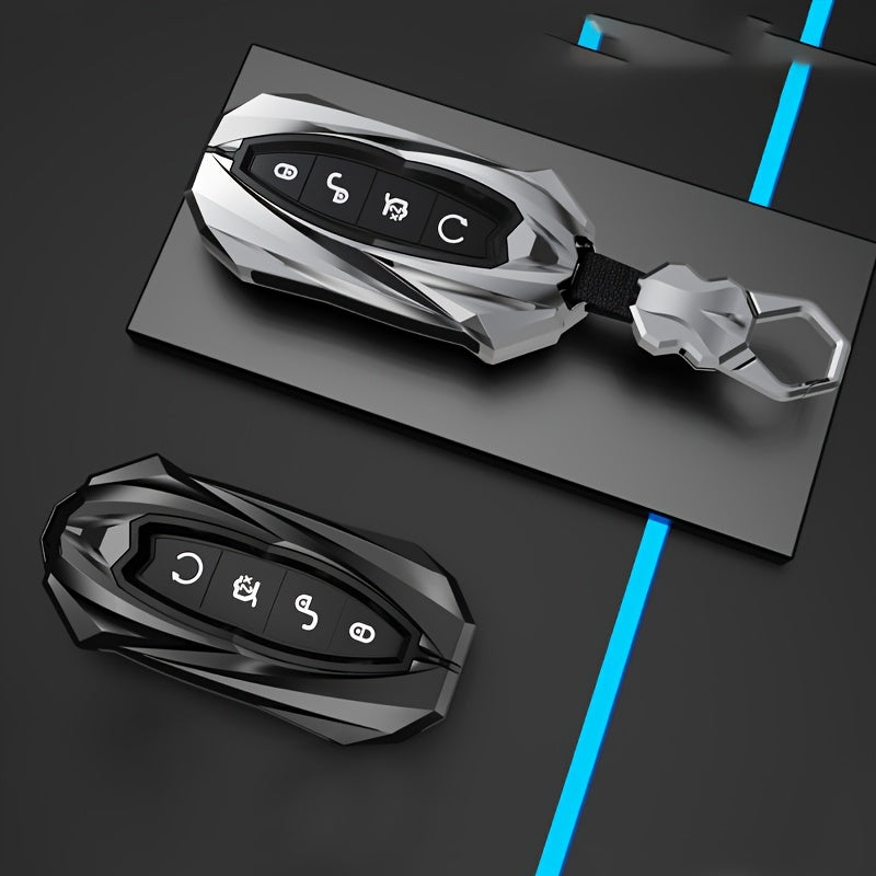 Universal Car Remote Key Case Cover Shell for Sedan SUV Black Durable Protectant