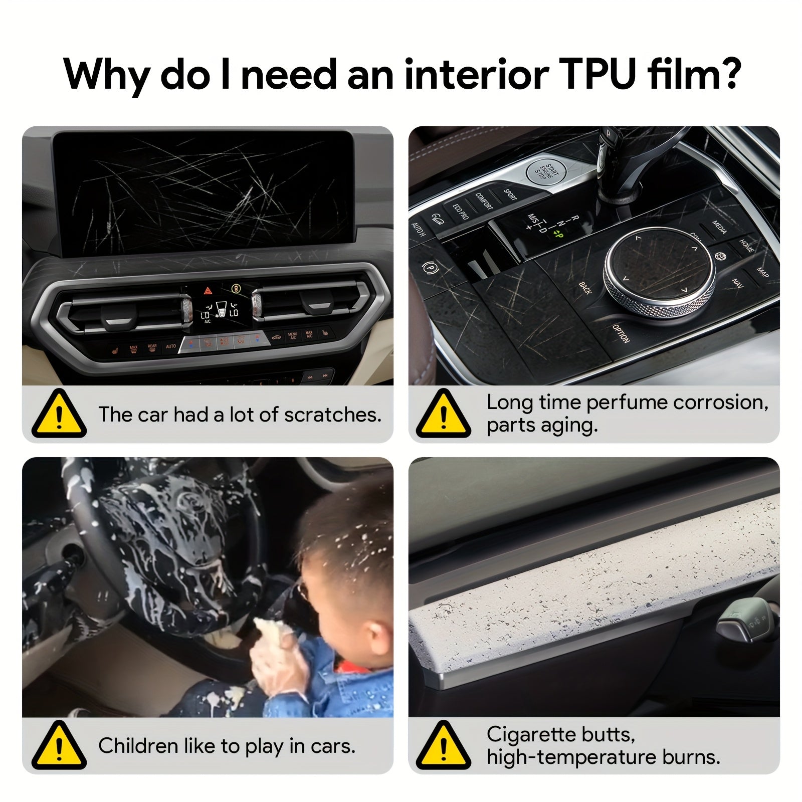Car Interior Protection Film for UP ATTO 2 TPU Material PPF