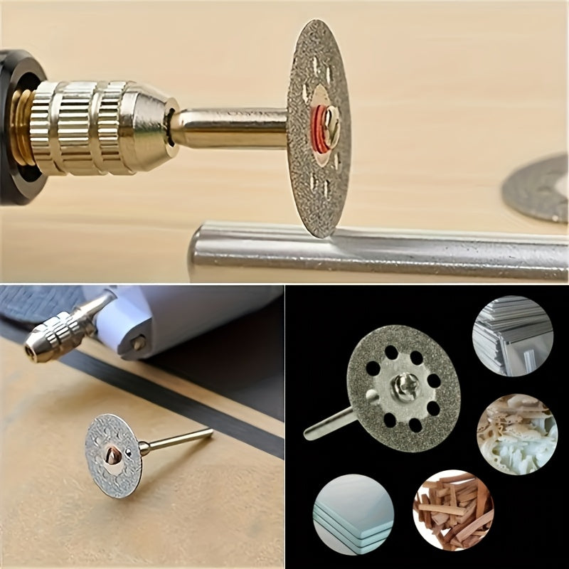 Diamond Cutting Wheels for Metal and Stone 2 Pack Precision Cutter Ceramic Glass