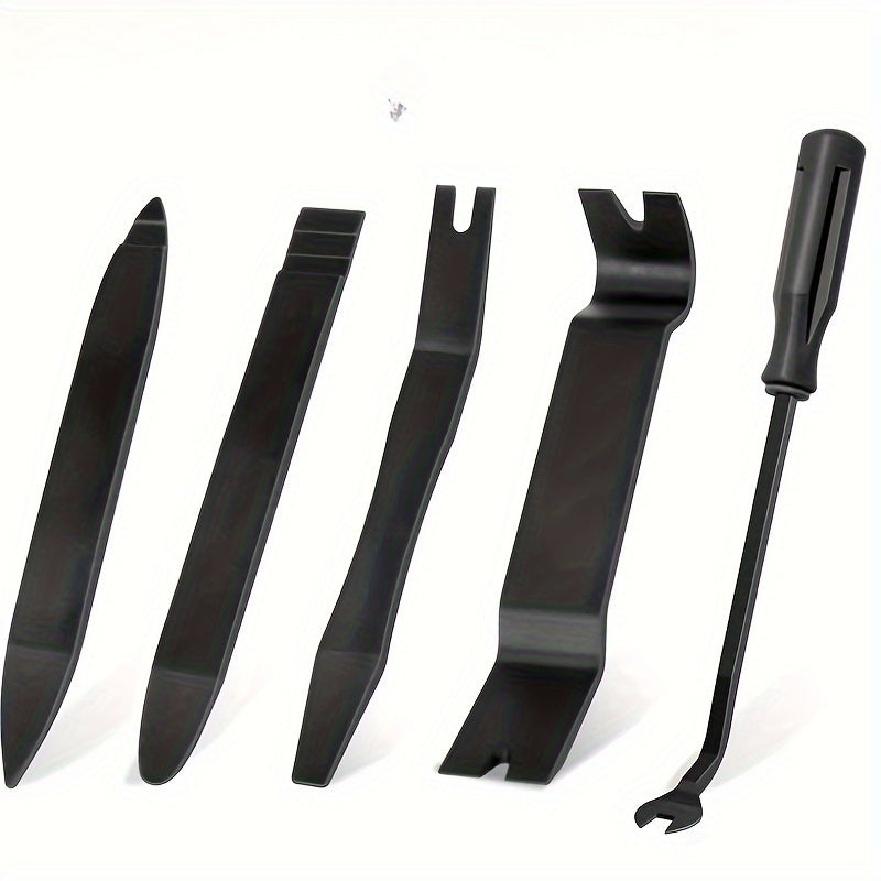 Avtomobil uchun avtomobilni sozlash uchun asboblar to'plami, 5 dona, chizilmasdan plastmassa eshik paneli, panel va panelni olib tashlash uchun