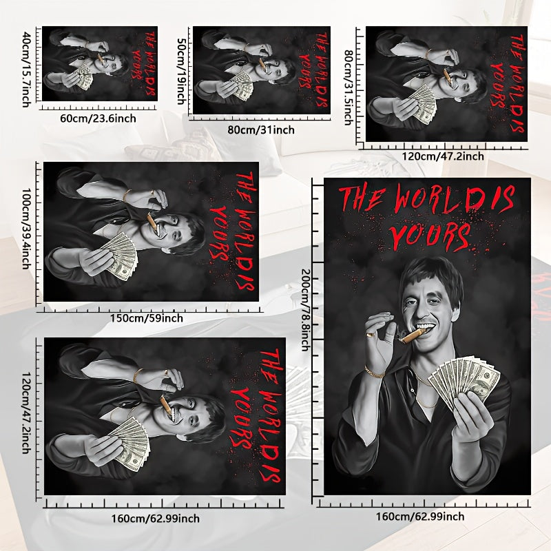 Mashina bilan yuviladigan polyester soha mato, qorong‘u kulrang, sirpanmaydigan, ichki pol mato